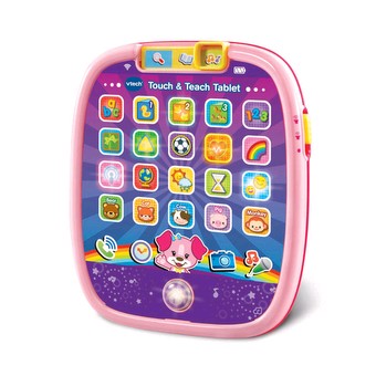 Vtech Touch & Teach Tablet Pink image